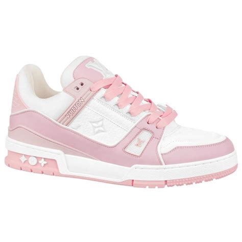 louis vuitton lv trainer pink|louis vuitton trainers price.